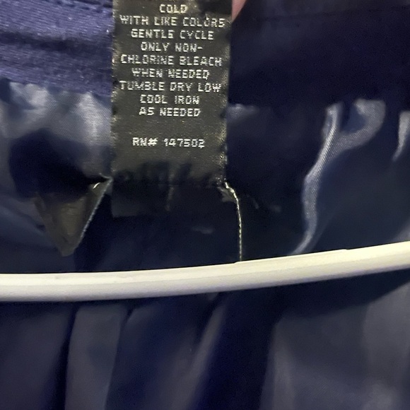 Ashley Stewart size 26 Blue Blazer and matching Blue Pant Outfit - Picture 6 of 9